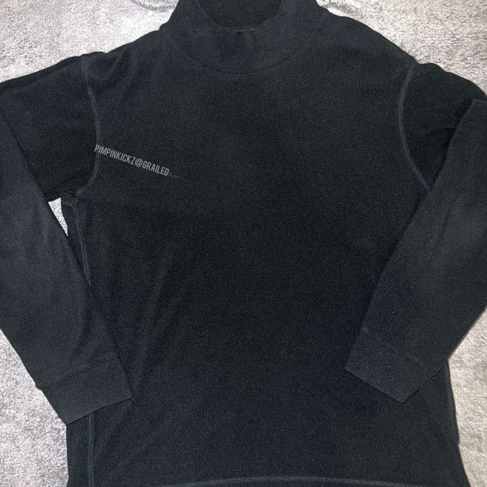 Uniqlo Soft Mockneck Sz Small (Black)